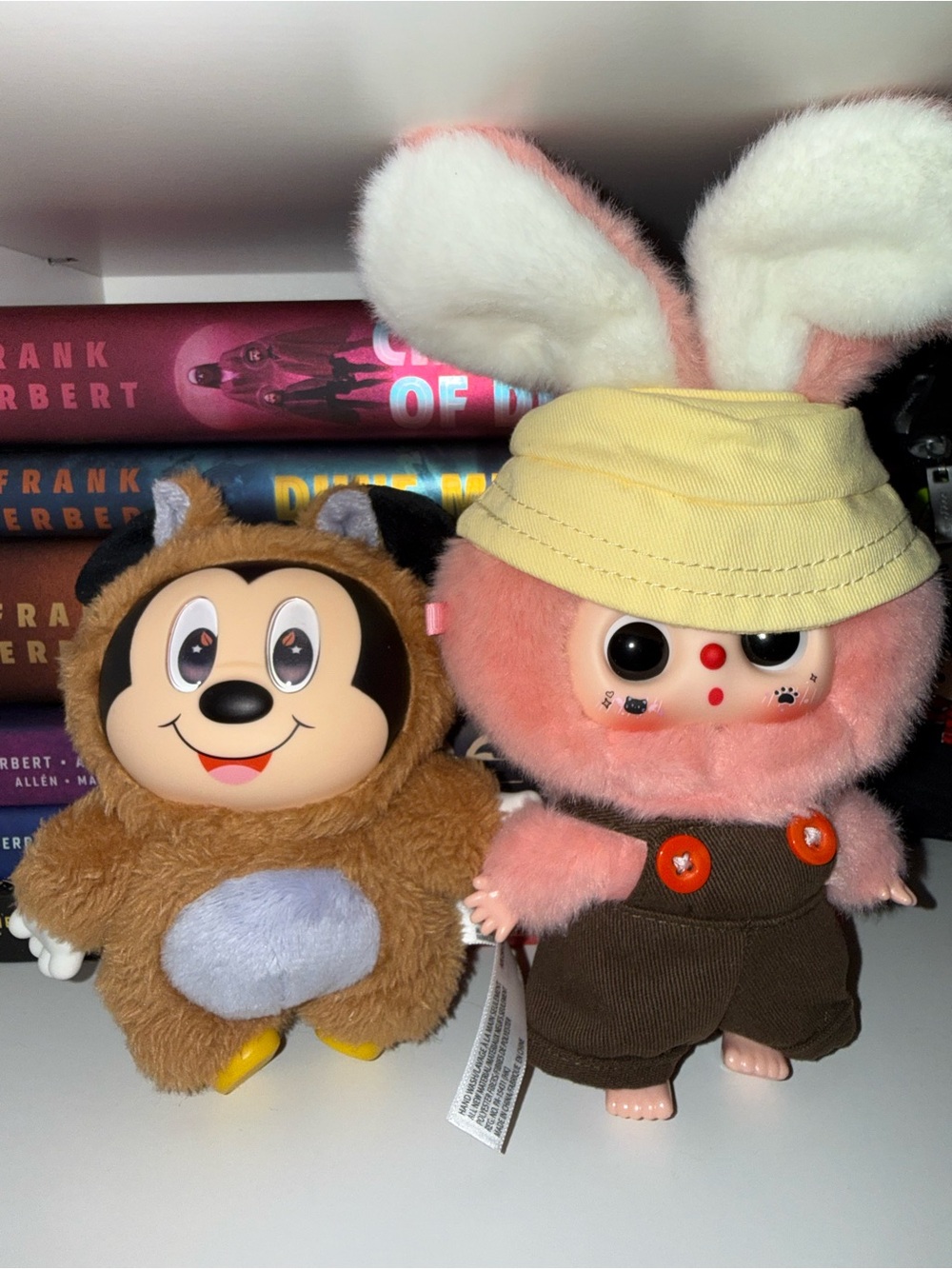 Plush bag charms - set of 2